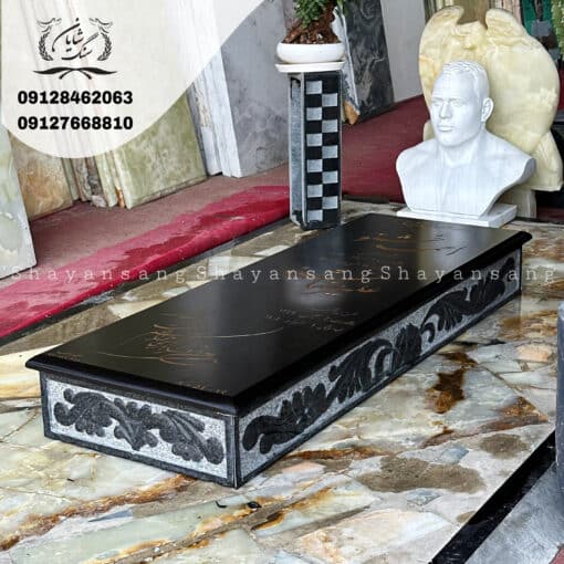 سنگ قبر مشکی براق