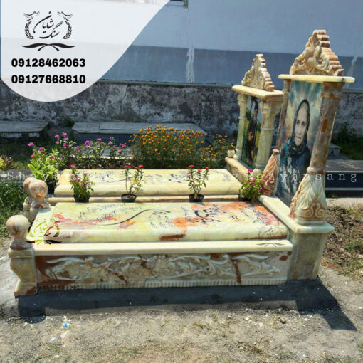 زیباترین سنگ قبر مادر